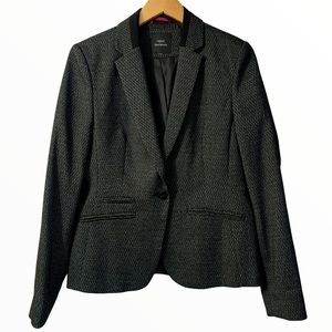 Next Tailoring Dark Academia Single Button Blazer Women Size L